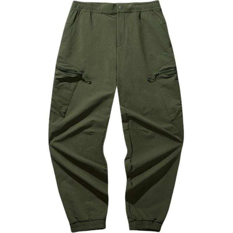Anta Outdoor Collection Sports Pants Men's Nouveau Army Green