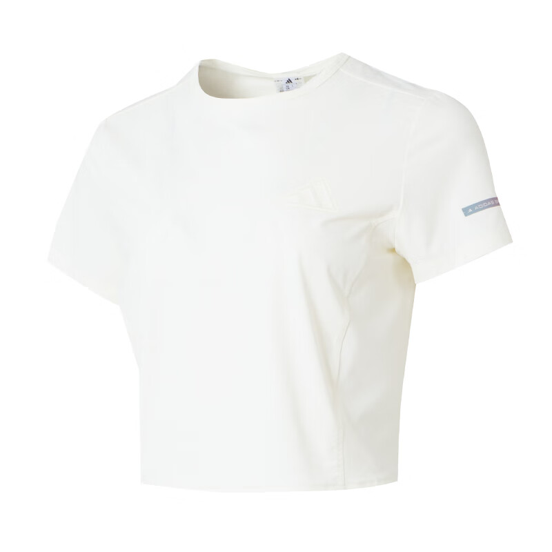 Adidas Adidas T Shirts Women's White Crew Neck Moderate
