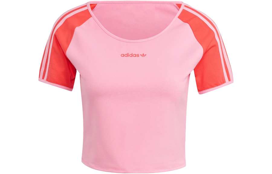 Adidas Originals T Shirt Women's Pink