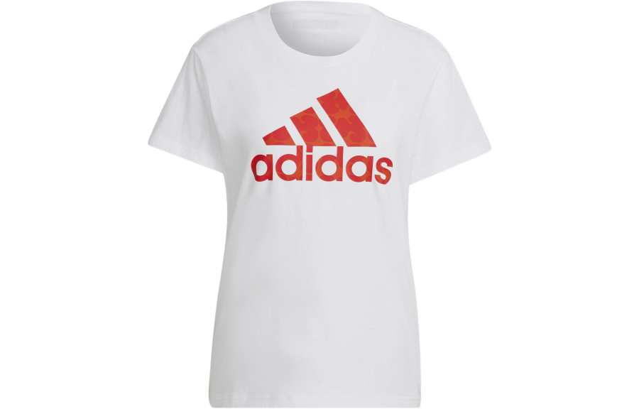 Adidas Adidas X Marimekko T Shirts Women's White Crew Neck Moderate Other