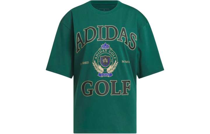 Adidas Adidas Drop Shoulder Sleeve T Shirt Women's Green