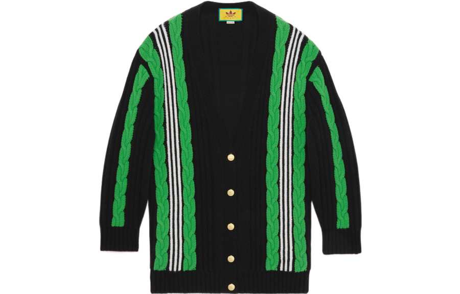 GUCCI x Adidas Originals SS23 Sweater Women's Black