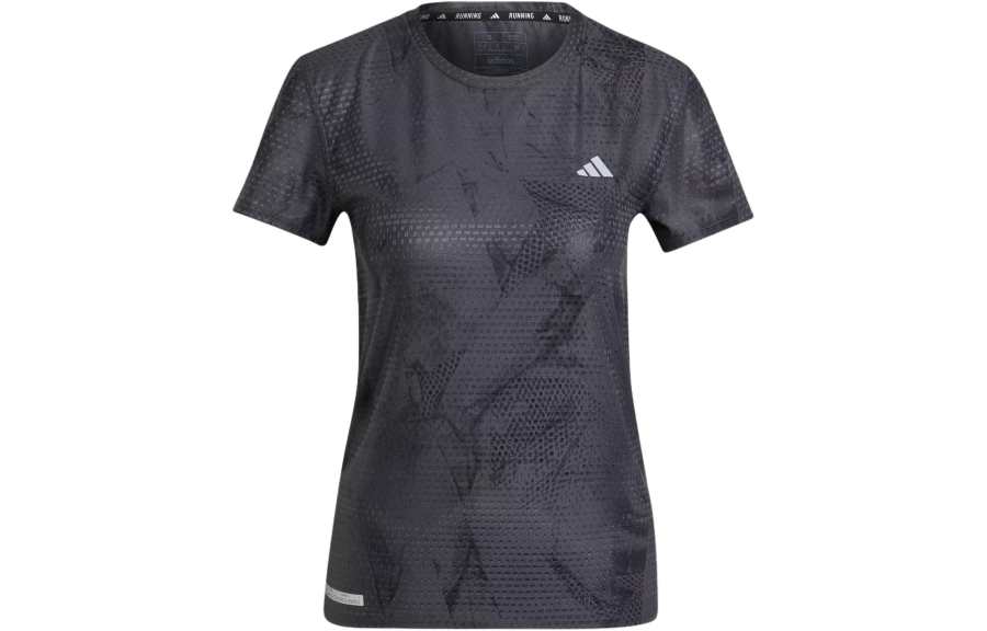 Adidas Adidas Ultimateadidas Allover Print T Shirt T Shirt Women's Black