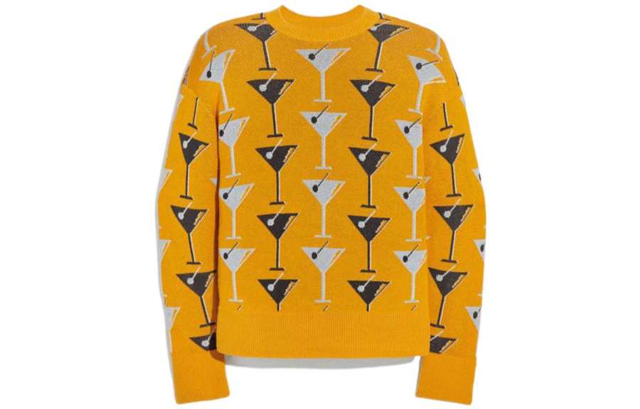 COACH COACH FW22 Sweater Women's Yellow