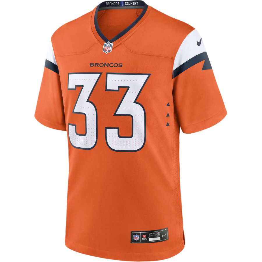 Nike Nike Javonte Williams Denver Broncos Men's Nike Nfl Game Football Jersey