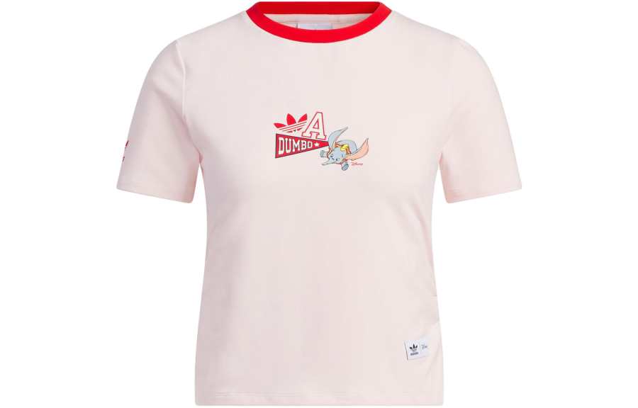 Adidas Originals X Disney Adidas Originals X Disney Crop Tops Women's Pink Moderate