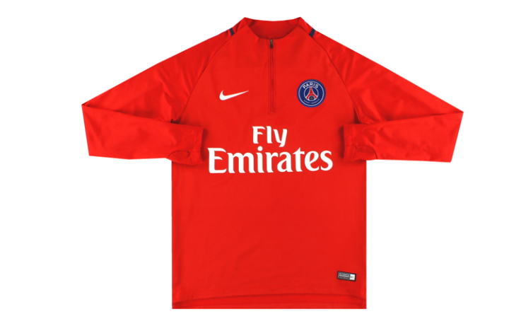 Nike Nike Paris Saint Germain Soccer Jersey Player Edition Men's Red