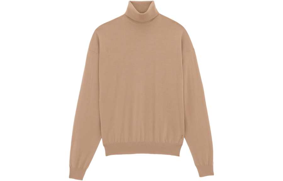 SAINT LAURENT Saint Laurent roll-neck wool jumper