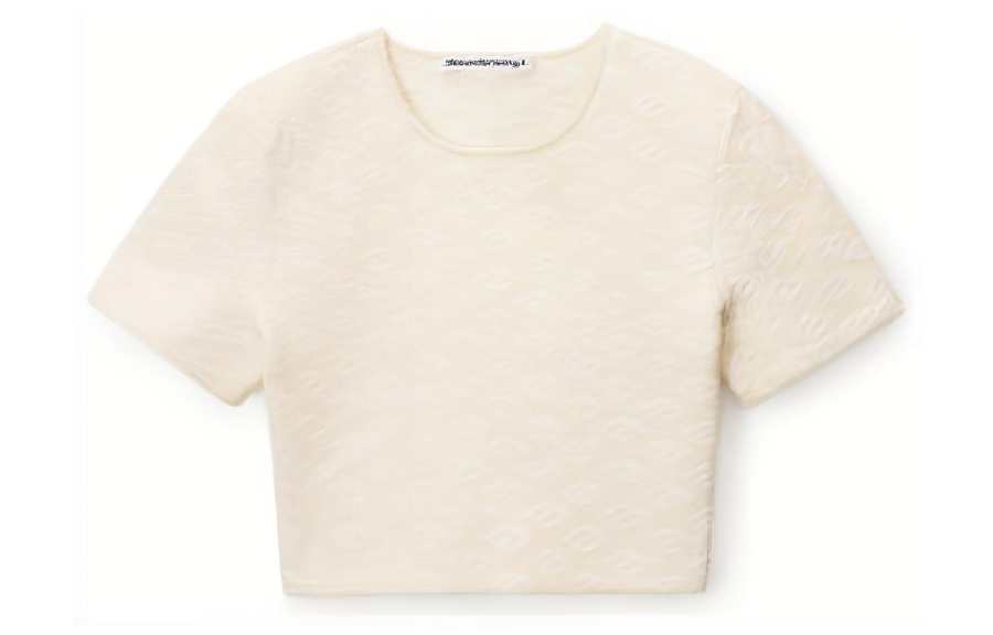 Alexander Wang Crop Top Women's Ecru