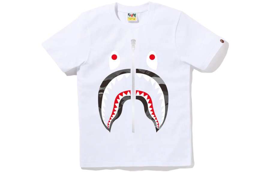 A BATHING APE Bape T Shirts Women's Crew Neck Moderate Straight Fit