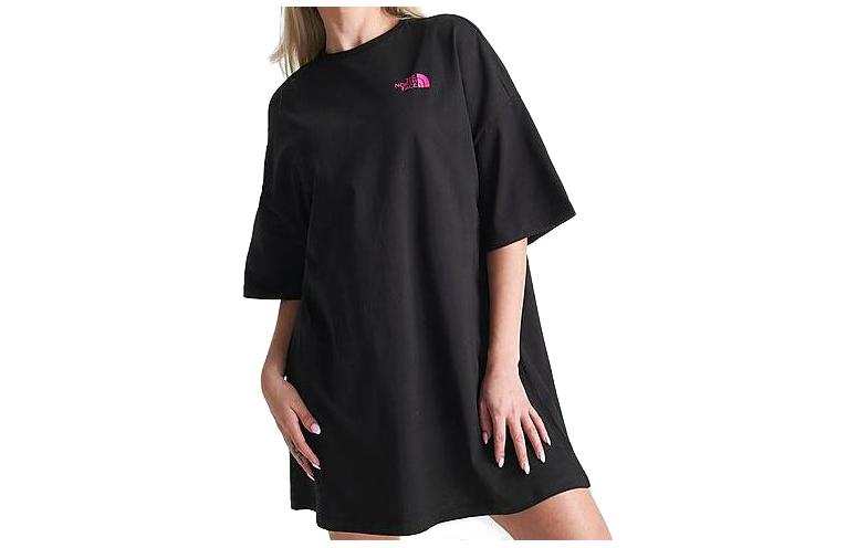 THE NORTH FACE T Shirts Women's Black Crew Neck Moderate