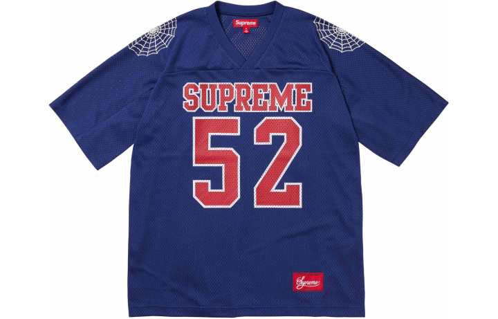 Supreme Supreme Spiderweb Football Jersey