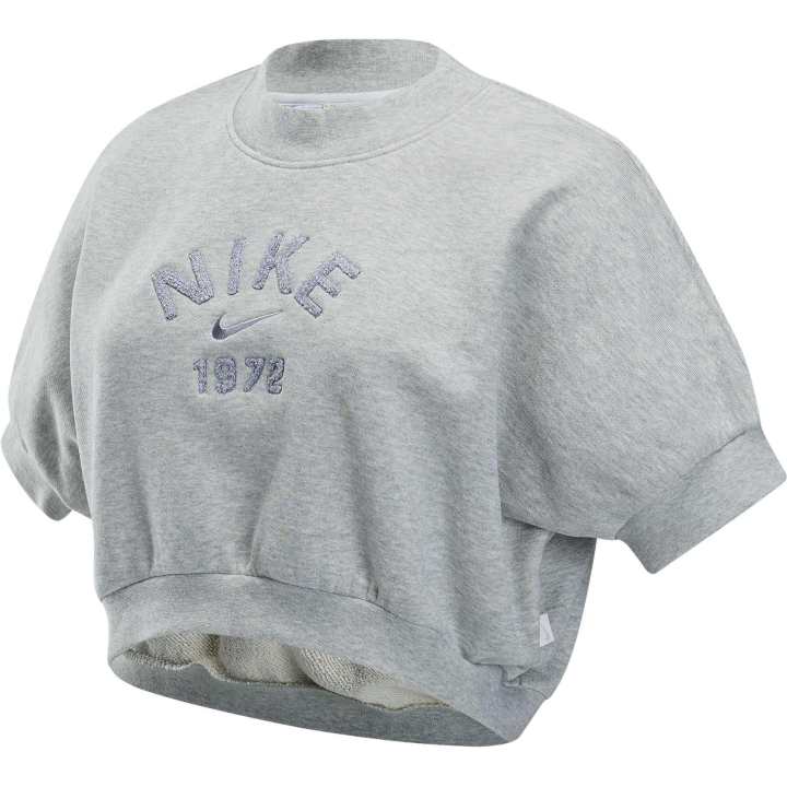 Nike Nike Sportswear Collection Crop Top Women's Heather Gray/Wolf Gray