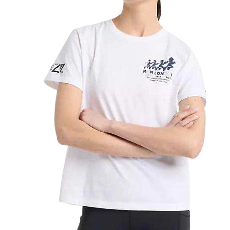 New Balance New Balance Regular T Shirt Women's White