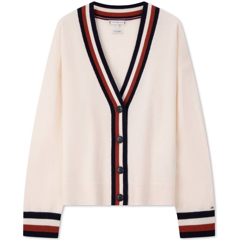 Tommy Hilfiger Sweaters Women's V Neck Moderate Cardigan