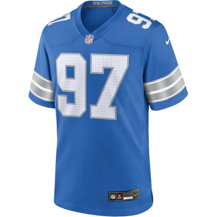 Nike Nike Aidan Hutchinson Detroit Lions Men's Nike Nfl Game Football Jersey