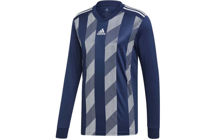 Adidas Adidas Striped 19 Jersey Soccer Jersey Men's Dark Blue