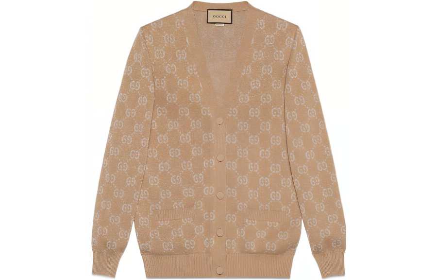 GUCCI SS22 Sweater Women's Light Umber