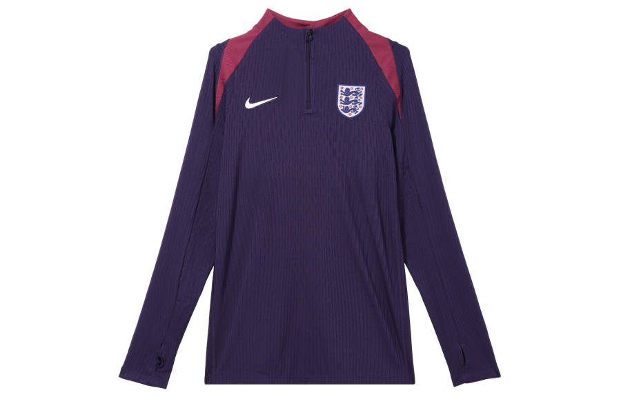Nike Nike England National Team Soccer Jersey Men's Purple Ink/Rosewood/White
