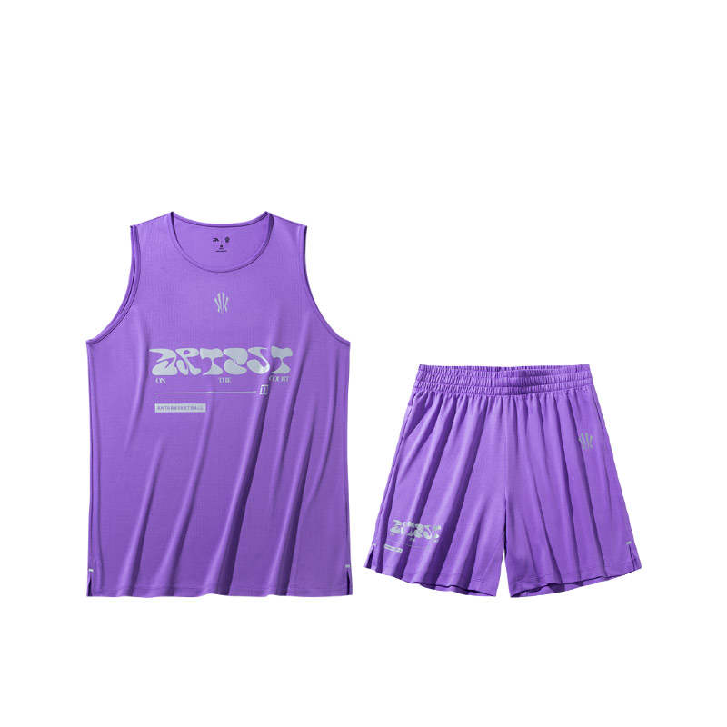 Anta Basketball Suit Unisex Jasmine Purple