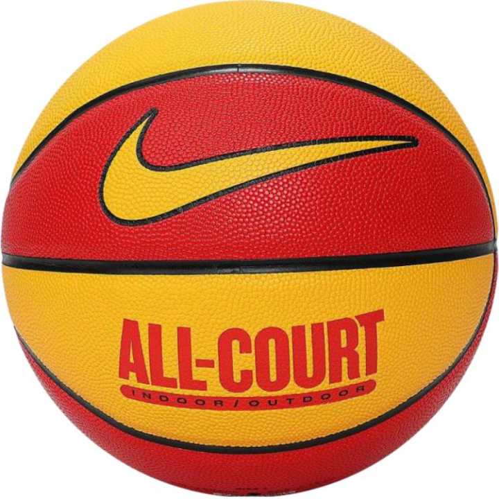 Nike Nike Artificial Leather Basketball Red Yellow Size 7 Ball Training Unisex