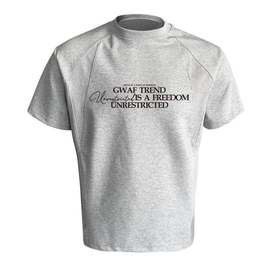 GWAF T Shirts Unisex Crew Neck Moderate Heavyweight