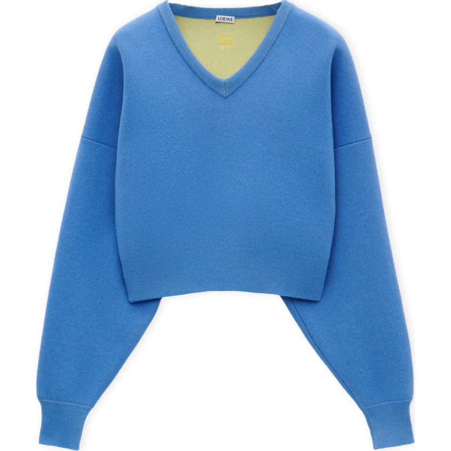 LOEWE LOEWE SS24 Sweater Women's Blue