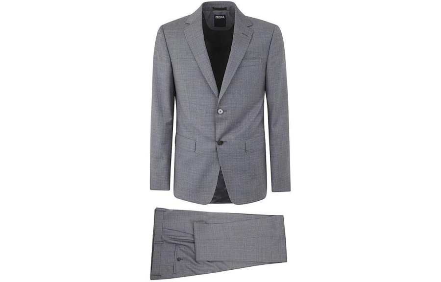 Ermenegildo Zegna Zegna Mélange effect Suit