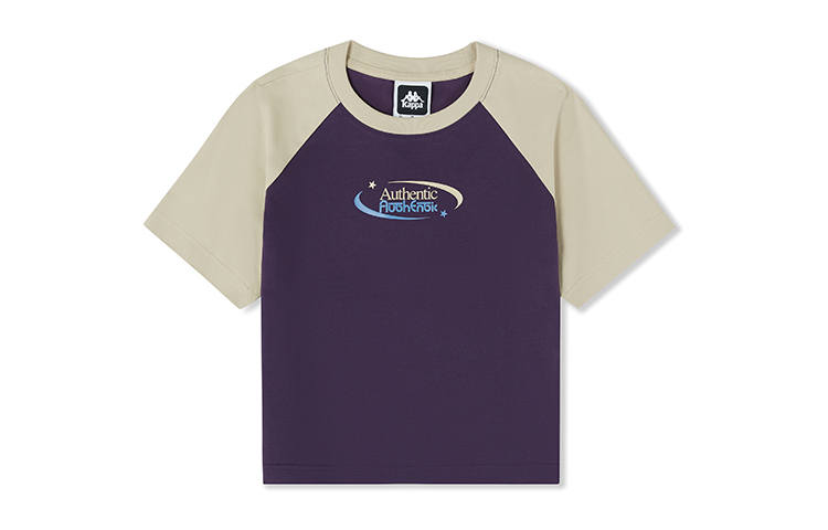 Kappa T Shirts Women's Crew Neck Moderate Straight Fit