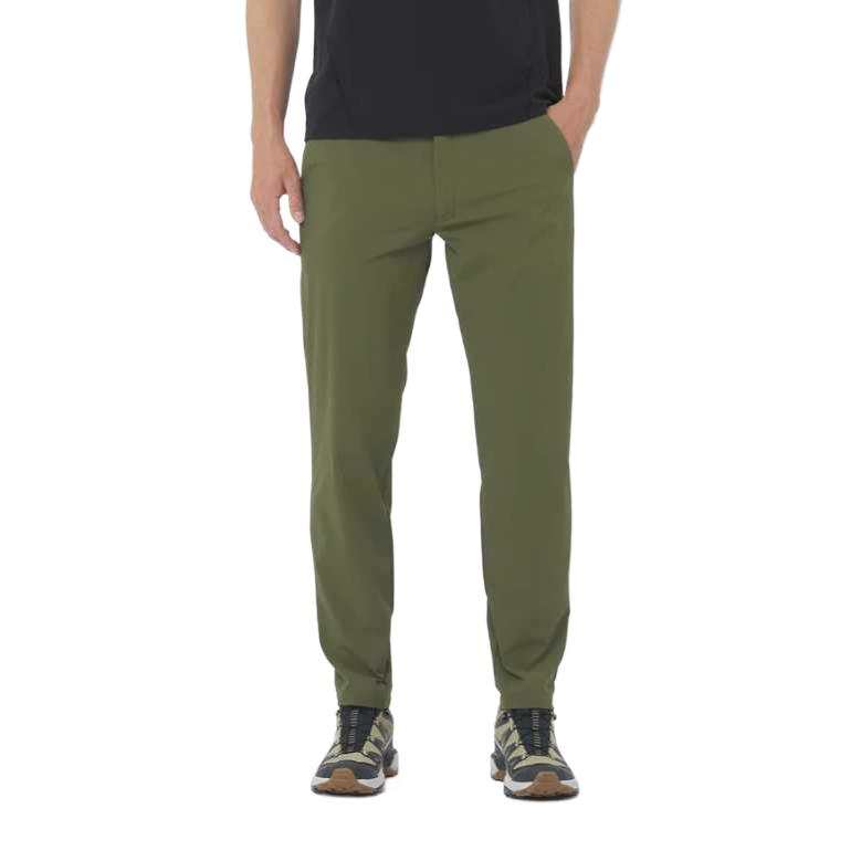 SALOMON Sports Pants Men's Green