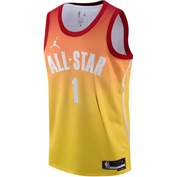 Jordan Jordan x NBA All Star OUTLETS Basketball Jersey Men's Carmine/LaMelo Ball
