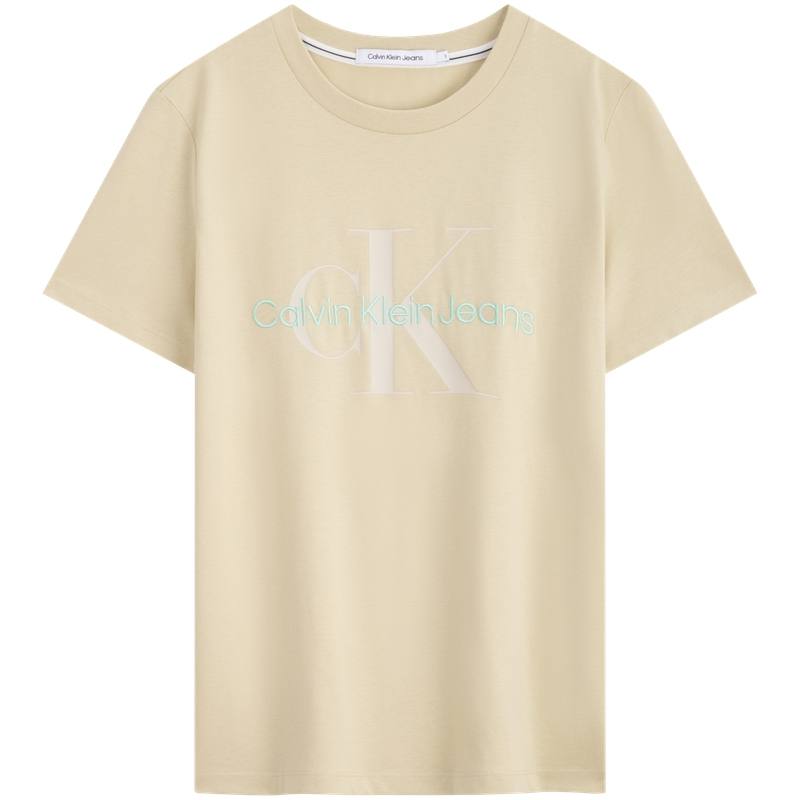 CALVIN KLEIN T Shirt Women's Soybean Juice Yellow