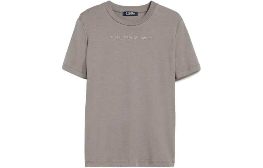 'S MAX MARA 'S Max Mara Broadcloth wool T-shirt