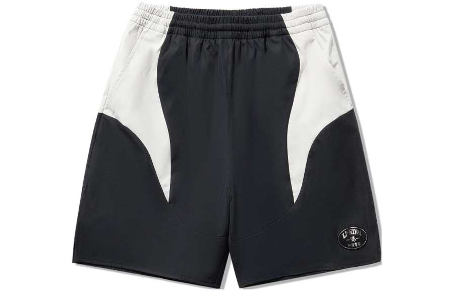 Li-Ning Li Ning Sports Shorts Men's Black Ecru