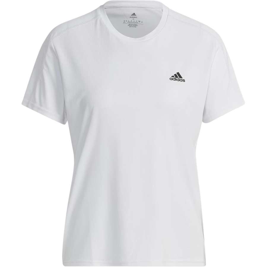 Adidas Adidas T Shirts Women's White Crew Neck Moderate Straight Fit