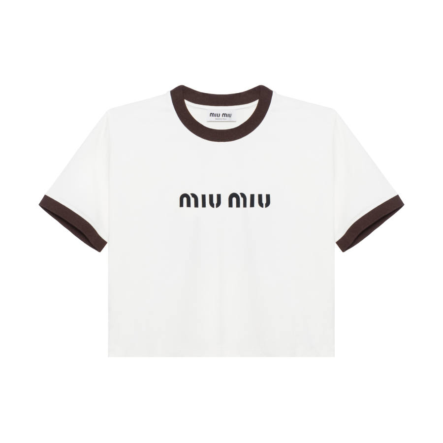 MIU MIU Regular T Shirt Women's White