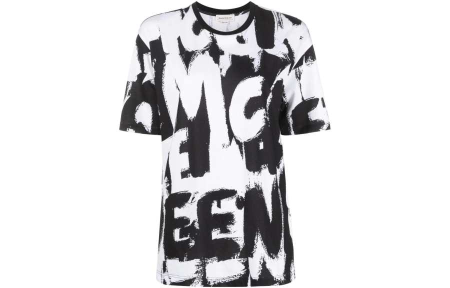 Alexander McQueen SS22 Regular Sleeve T Shirt Women's