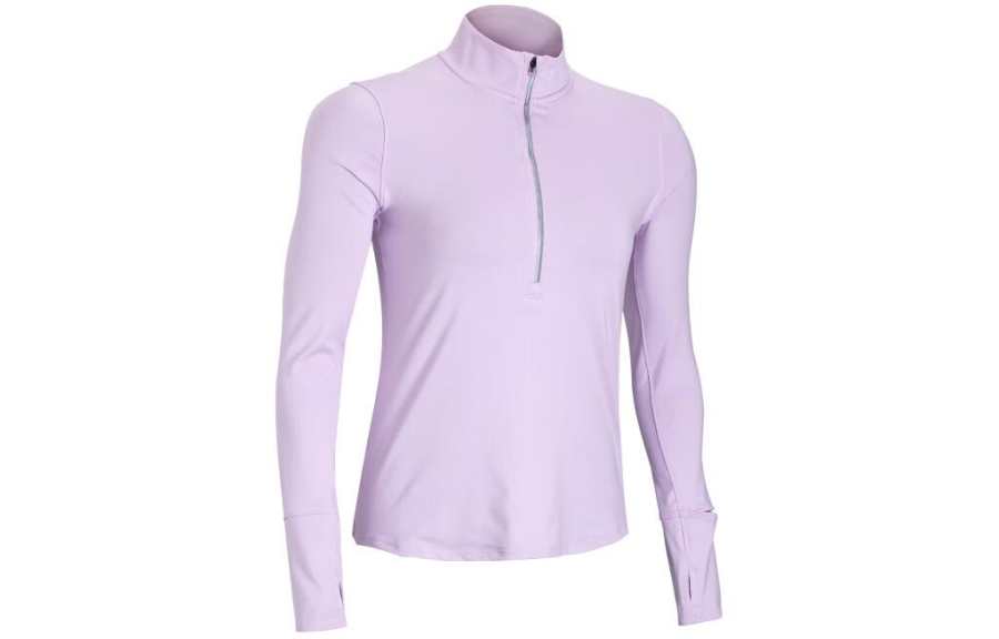 Under Armour Set in Sleeve T Shirt Women's Ace Purple