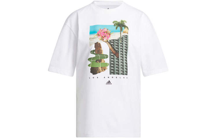 Adidas Adidas Free Shipping With AdiClub La Graphic Tee