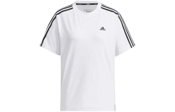 Adidas Adidas Drop Shoulder Sleeve T Shirt Women's White