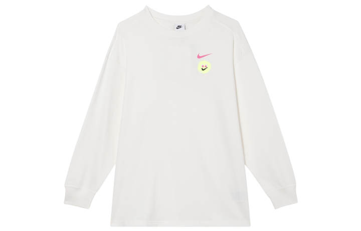 Nike Nike Drop Shoulder Sleeve T Shirt Women's Sail White