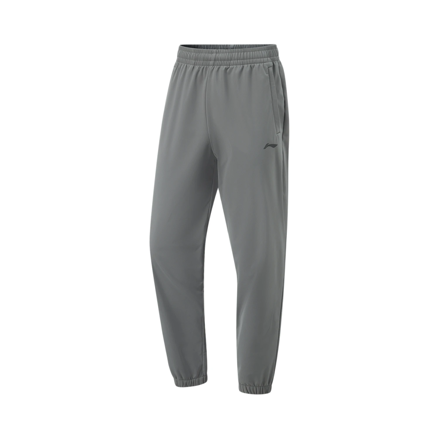 Li-Ning Li Ning Fitness Series Solid Color Mid Rise Comfortable And Breathable Versatile Fleece Lined Thermal Elastic Cuff