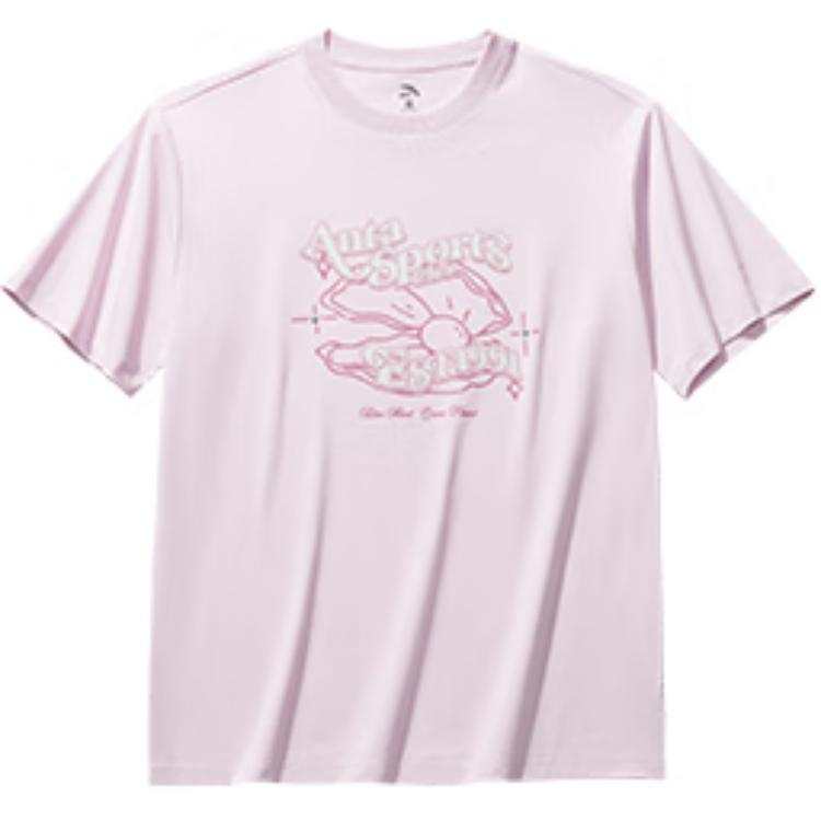 Anta Life Collection T Shirt Women's Icy Pink