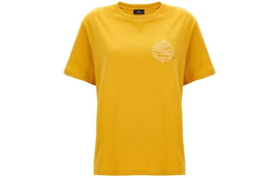 ETRO Pegaso Embroidered Crewneck T Shirt