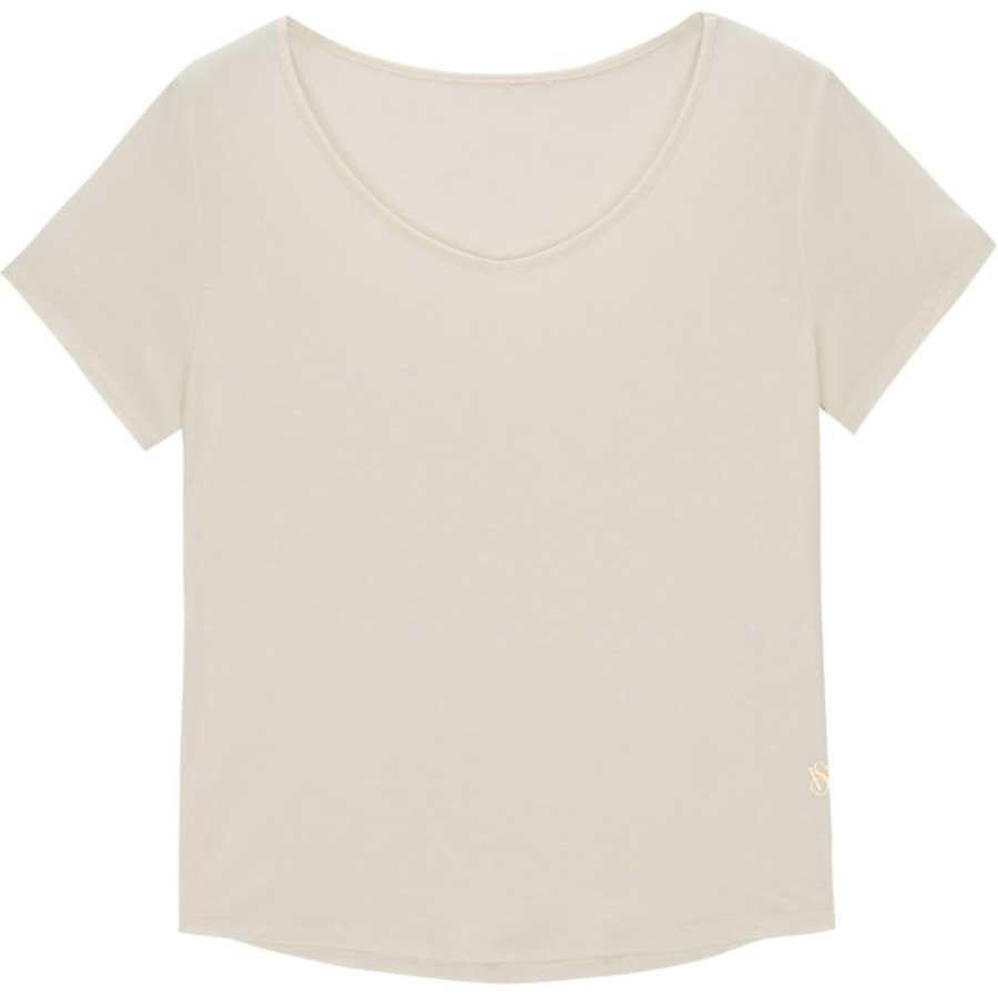 Victoria's Secret T Shirt Women's Coconut White
