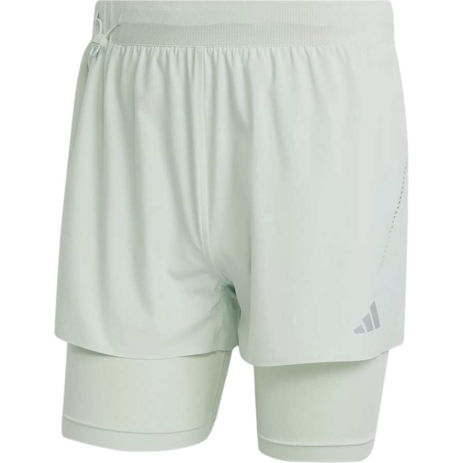 Adidas Adidas Heat.Rdy Two in One Hiit Shorts Casual Shorts Men's Linen Green