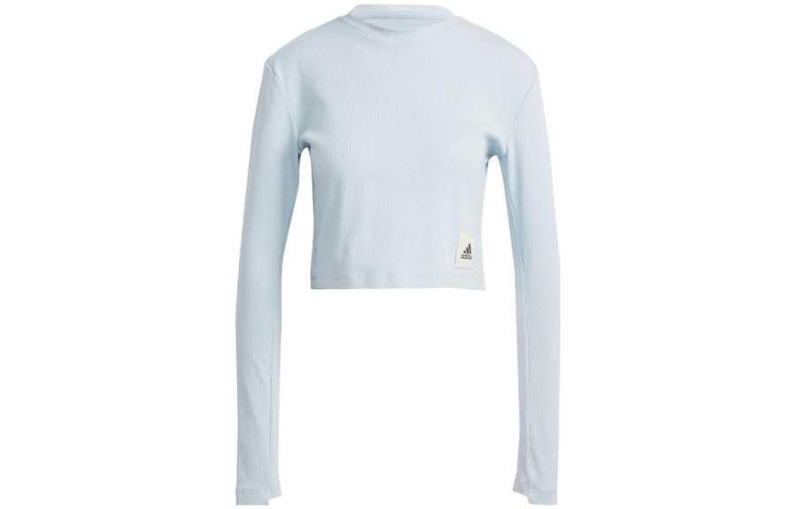 Adidas Adidas Regular T Shirt Women's Blue Japan Version