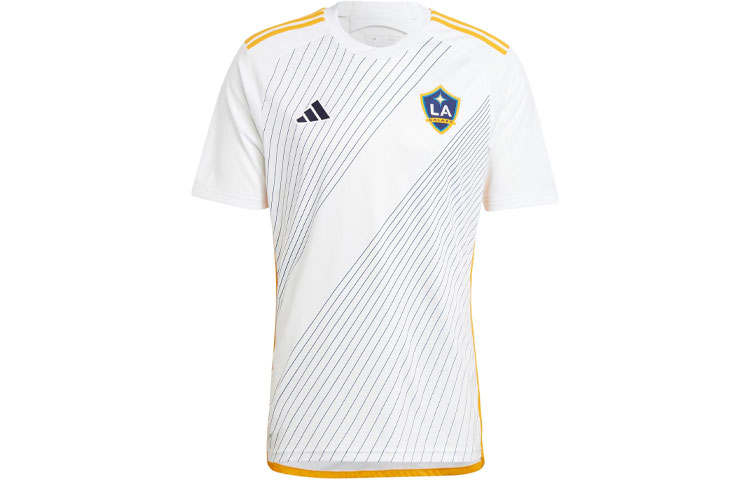 Adidas Adidas Los Angeles Galaxy La Galaxy 24/25 Home Jersey Soccer Jersey Fan Edition Men's White