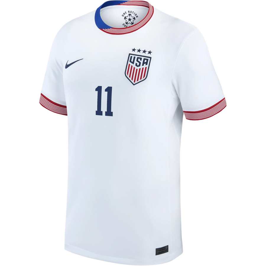 Nike Nike United States National Team Dri FIT USWNT Soccer Jersey Men's White