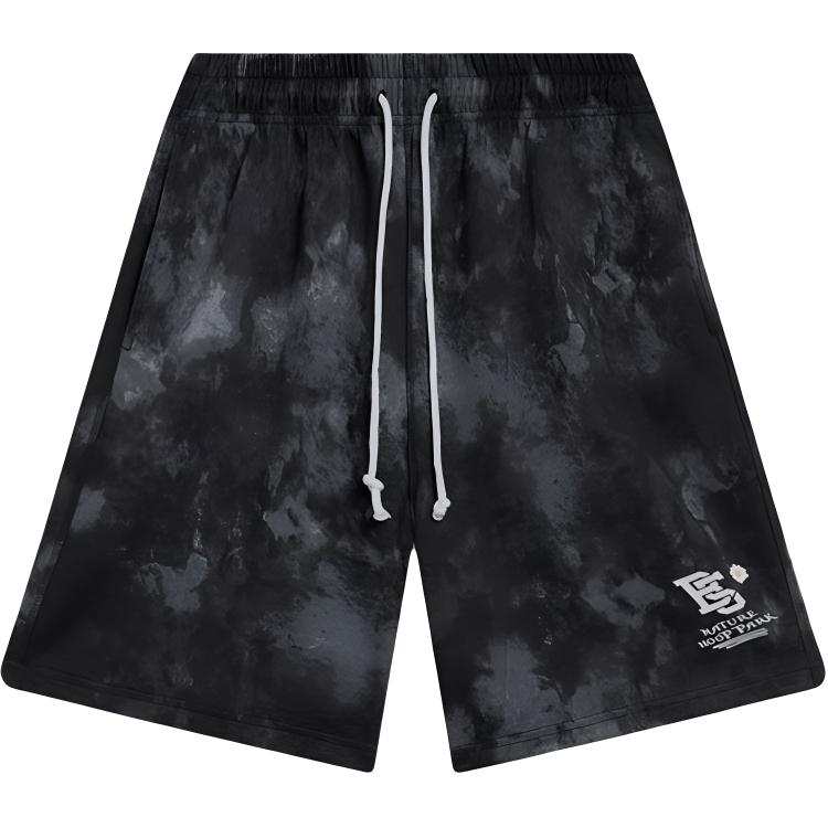 Li-Ning Li Ning Sports Shorts Men's Black All Over Print